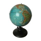World map lamp