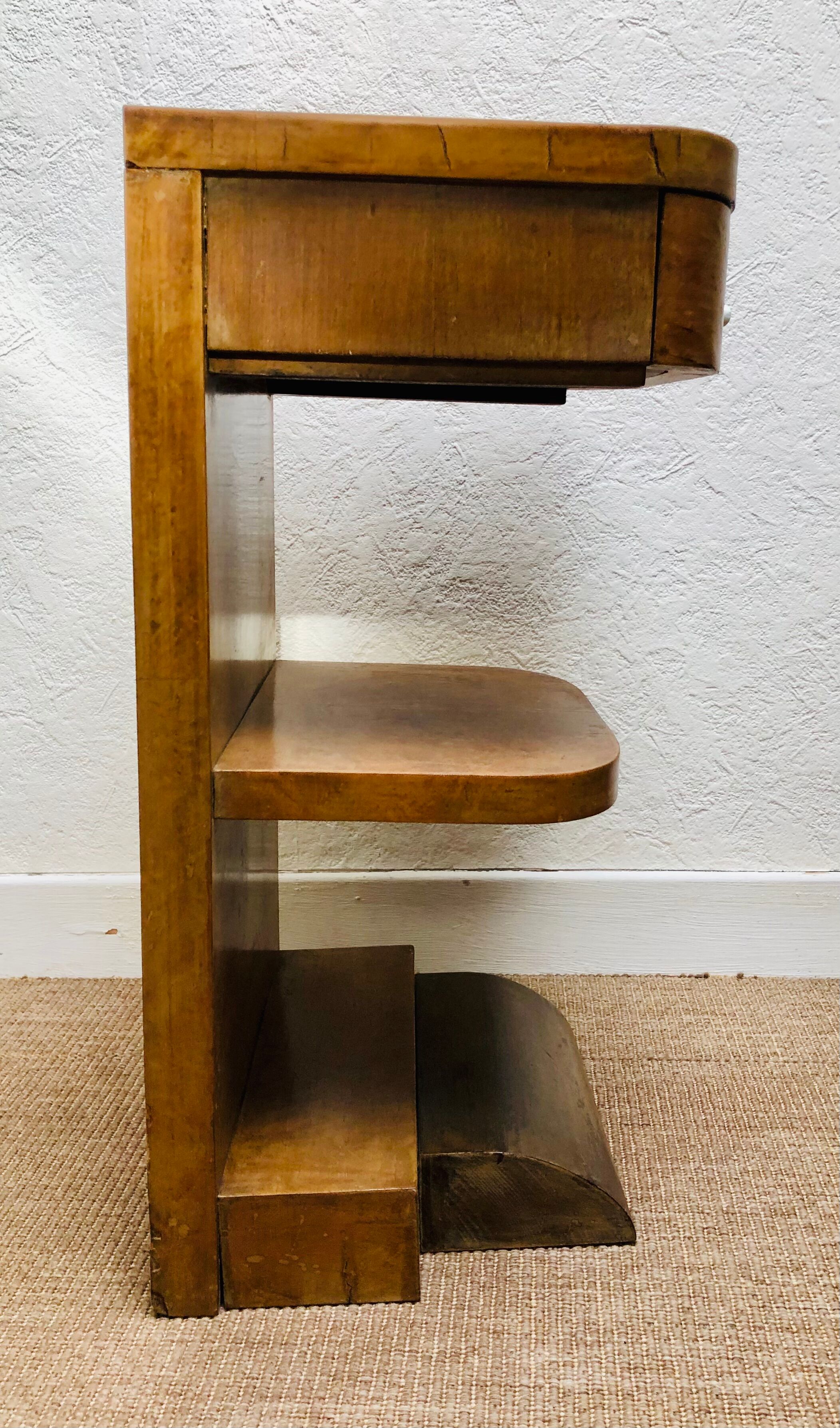 Small 1930 sycamore wood extra furniture