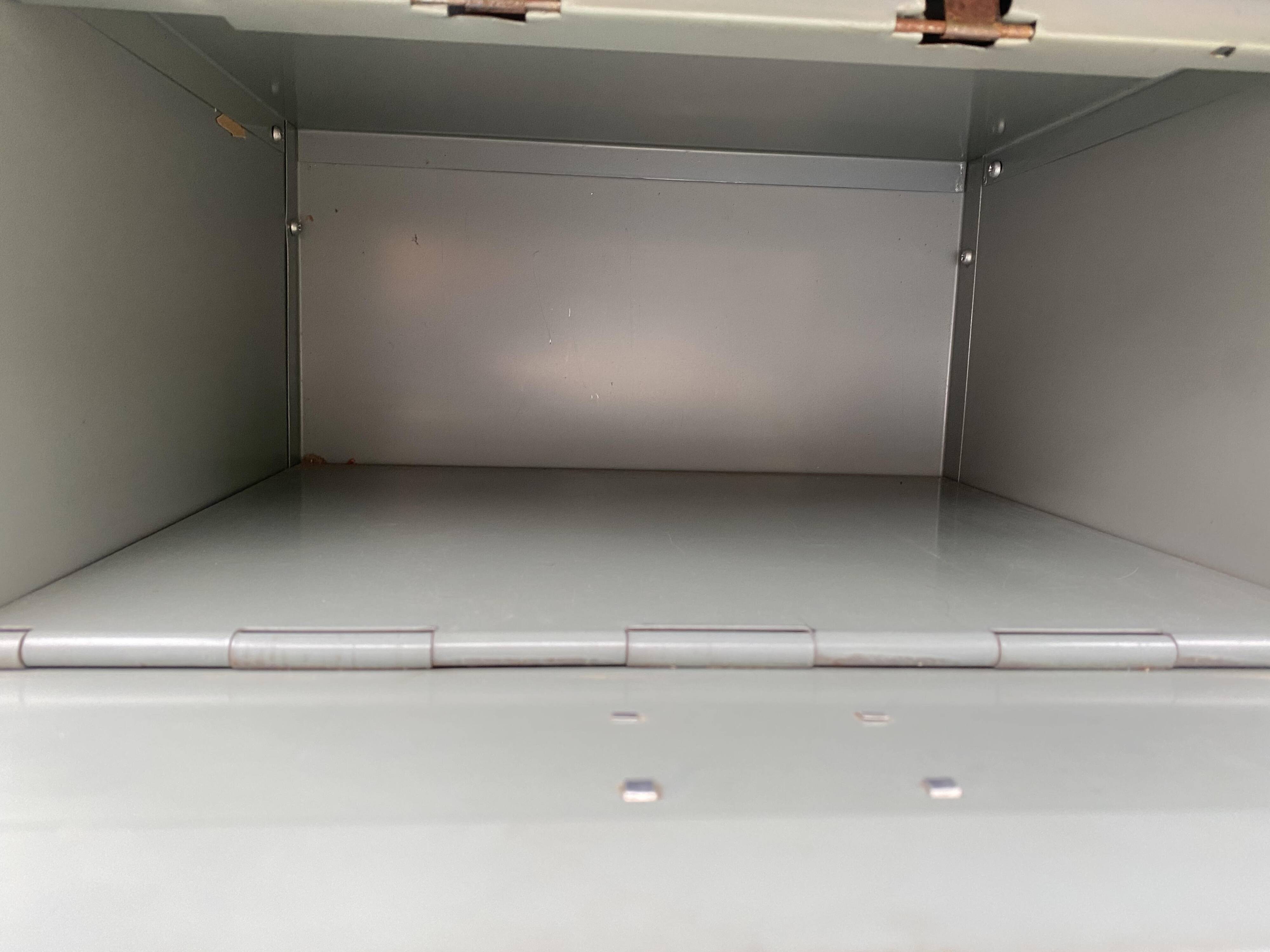 Furniture with 10 flaps industrial metal locker brand ATAL 1950