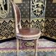 Suite of 6 Louis XVI 1900 leather chairs