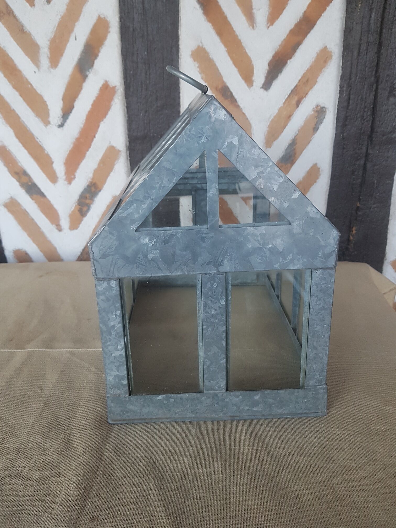 Garden greenhouse zinc