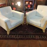 Pair of Scandinavian style armchairs