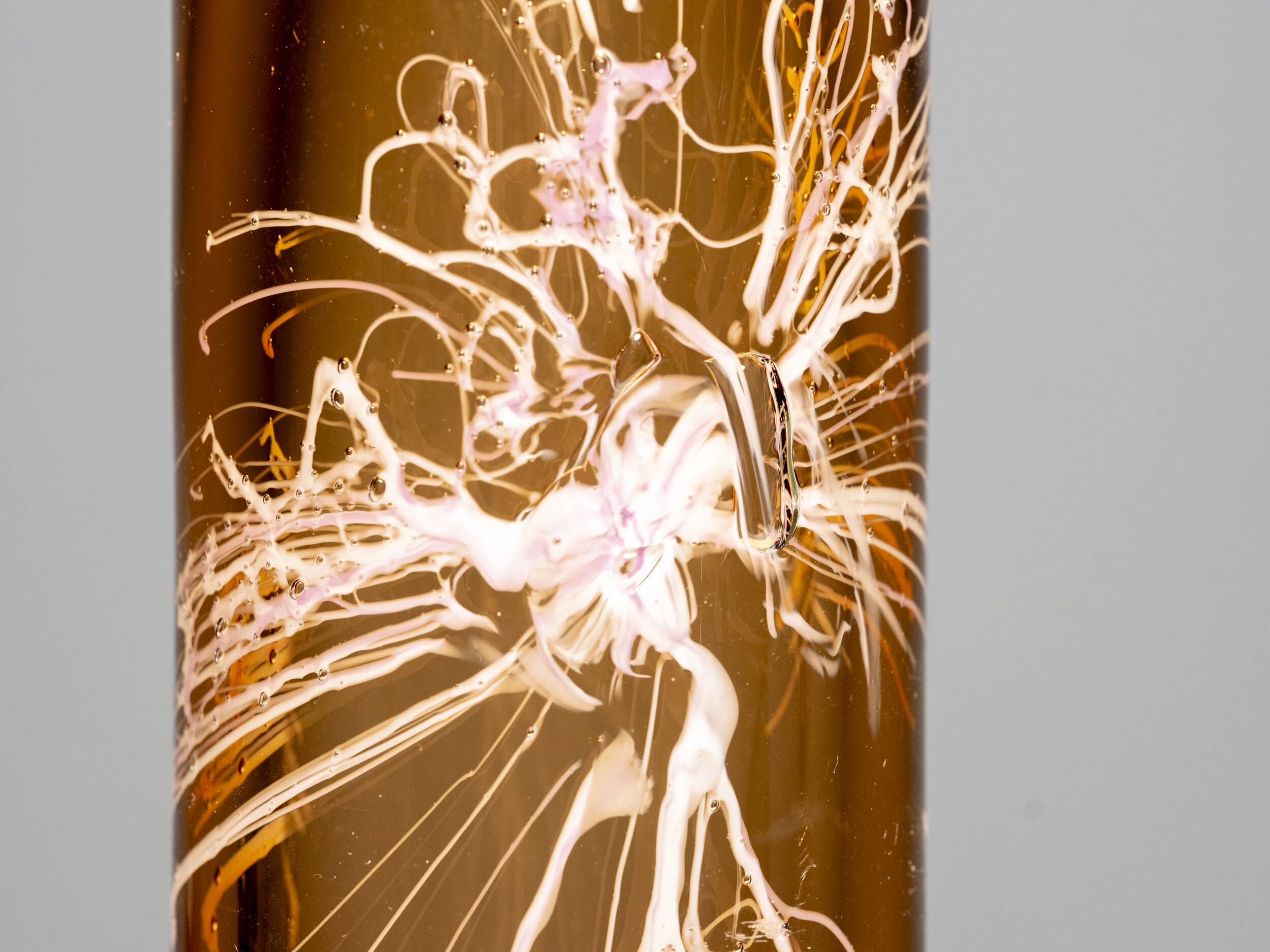 Glass vase, Petr Hora, 1970s, Czechoslovakia