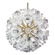 Brass chandelier with pendants Starburst by Emil Stejnar, Austria, 1960s