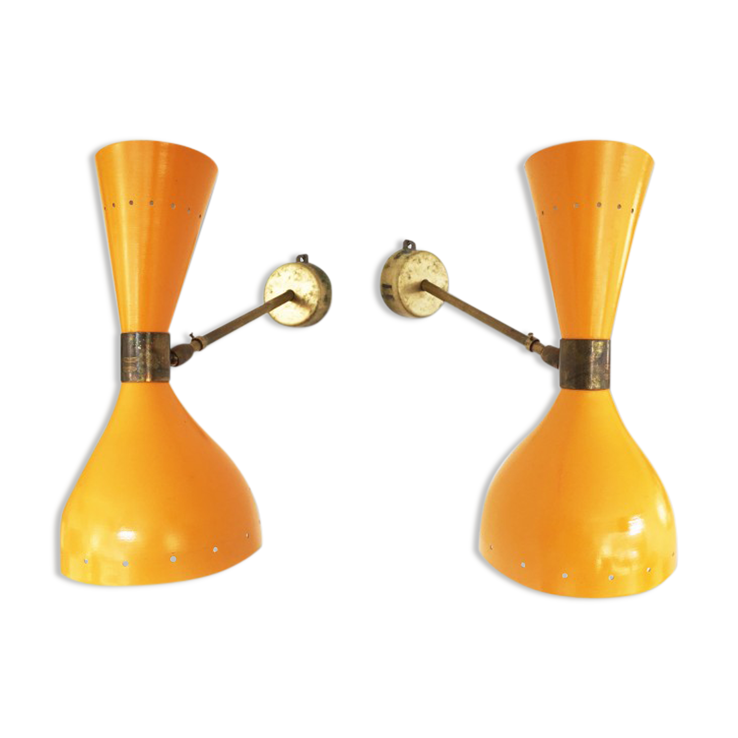 Wall lamp in the style of the Italian creations of the 50s