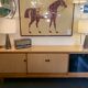 Vintage ash sideboard from the 1950s