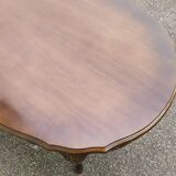 Table basse ovale bois - style Louis XV