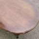 Table basse ovale bois - style Louis XV