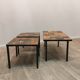 3 tables low ceramic 50s
