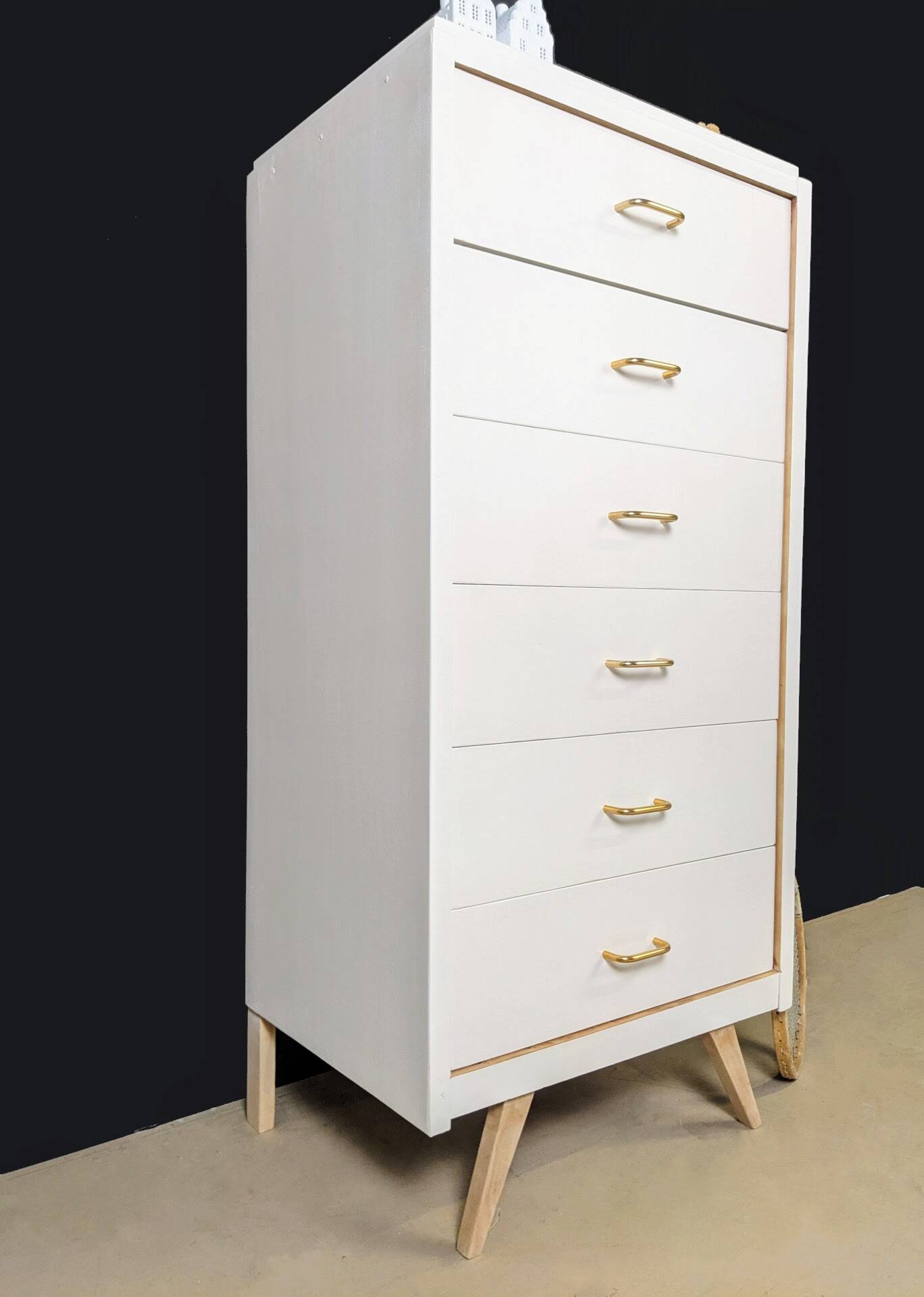 Renovated vintage chiffonier