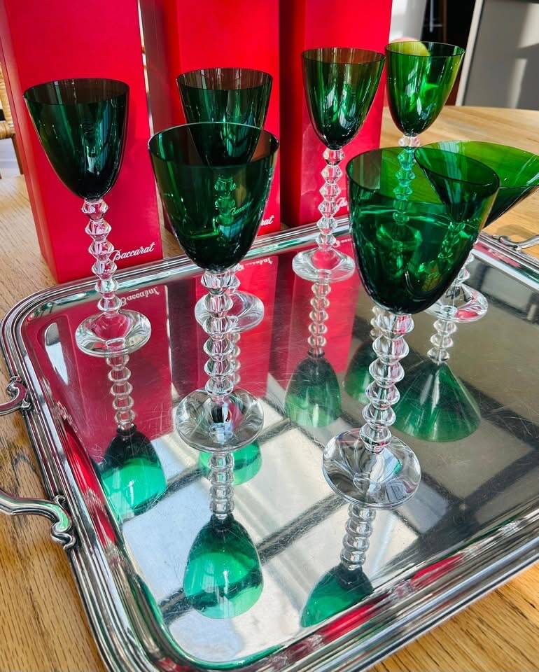 Baccarat collection Vega Rhine wine glasses