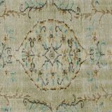 Turkish Anatolian Handmade Vintage Area Rug 210 cm x 134 cm