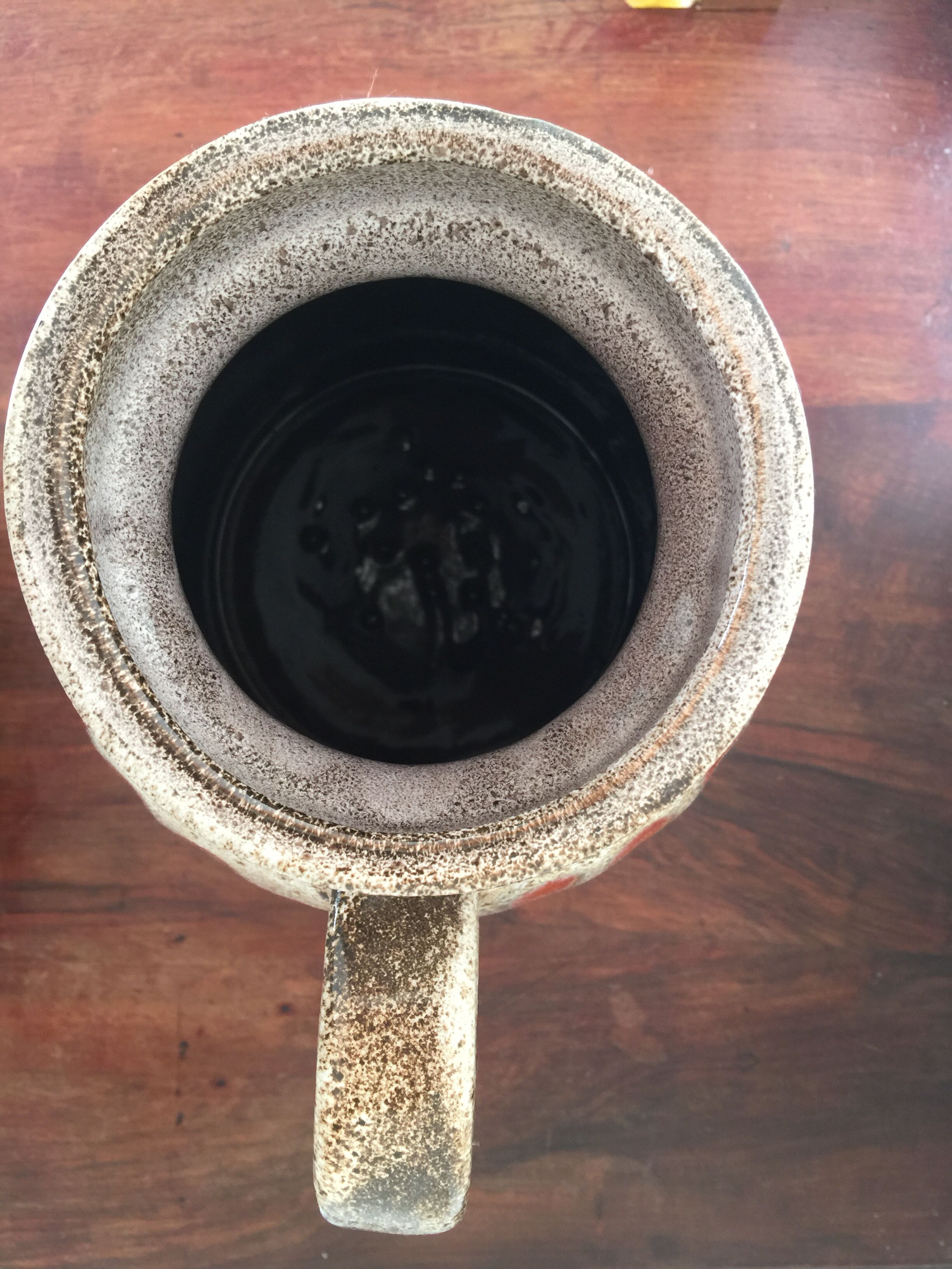 Ceramic vase West Germany design 50s 60s