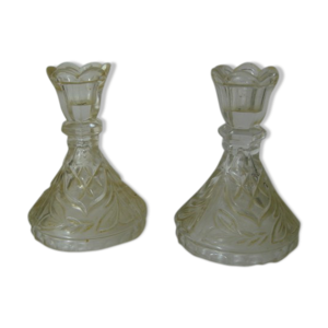 Deux chandeliers d'époque