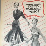 Vintage advertising to frame kestos