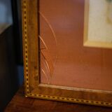 superb lithograph by Roger Muhl Landscape II signed and framed