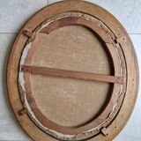 Charles Gislain (1826-1904) - Oil on oval canvas, Portrait of a Woman, 1887