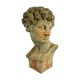 Antique 19th/20th century substantial terracotta Roman Michelangelo David Bust