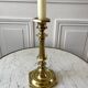 Candle holder / candlestick in golden brass 20s