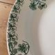 Round dish bfk boch brothers keramis nasturtium model, large model
