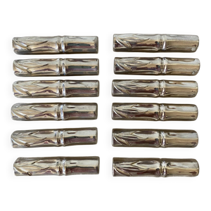 porte-couteaux argentés