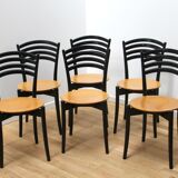 Suite of 6 community design chairs