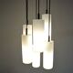 Cascade Ceiling Lamp with 6 Glass Tubes by Staff Leuchten, 1970s