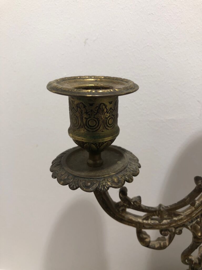Bronze rocker chandelier napoleon 3 era