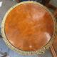 Bronze pedestal table