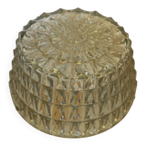 Antique Cast Crystal Wall Light Ceiling Lamp + Vintage Black Bracket #C71