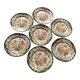 7 assiettes Sarreguemines Minton