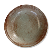 Red sandstone dish