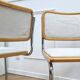 Chaise B32 en tissu rénové