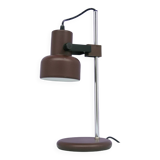 vintage brown metal table lamp adjustable