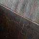 Sleekly shaped timeless design armchair made of sheepskin leather