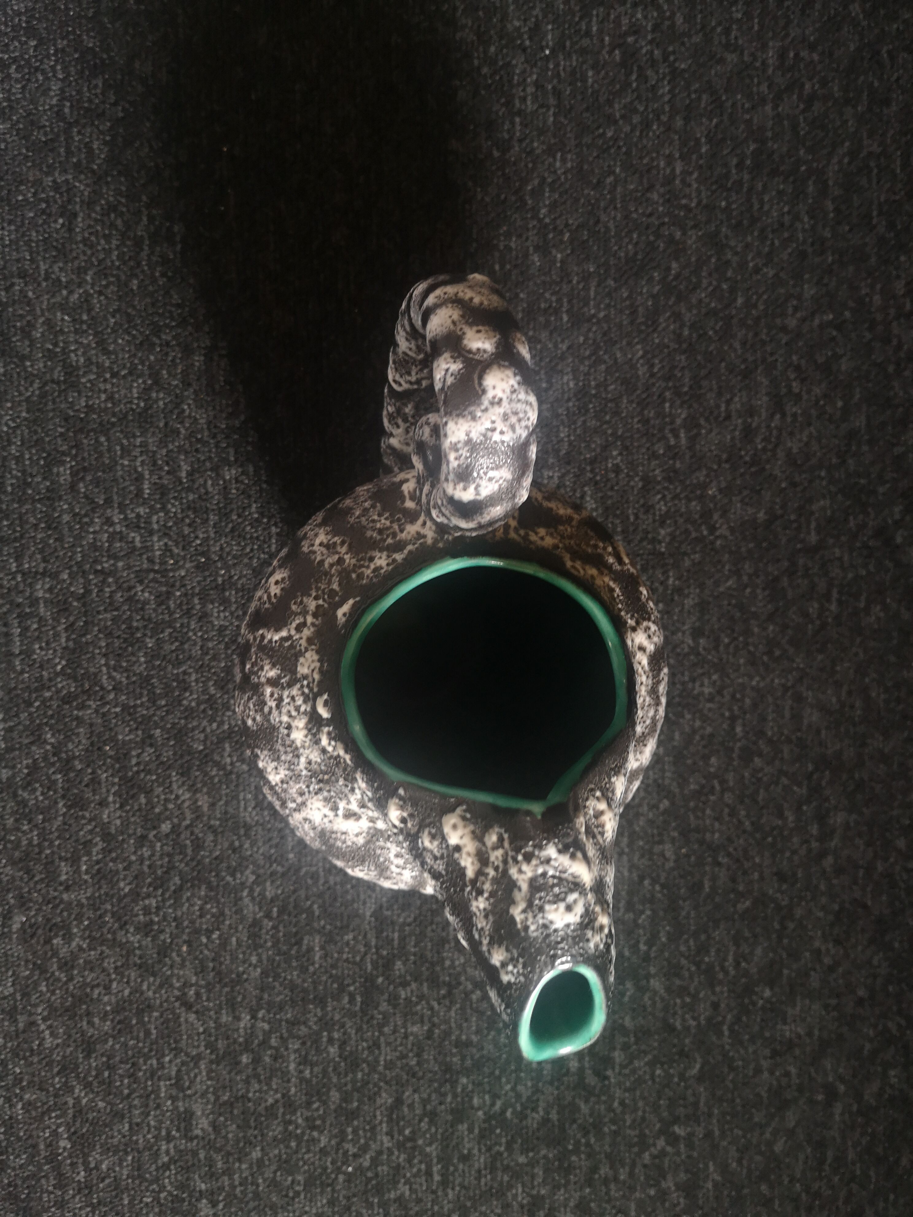 Large ceramic pitcher washes Vallauris signed Musarra