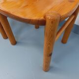 Set of 2 vintage Scandinavian chairs by Rainer Daumiller in pine from the 1960s.