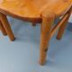 Set of 2 vintage Scandinavian chairs by Rainer Daumiller in pine from the 1960s.