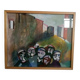 Oil on Canvas Abstract Painting Eros Bortolotti "The Leonka Returns to May"