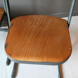 4 Northheler vintage school chairs