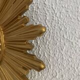 Vintage 1960s witch's eye sun mirror - 25 cm