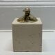 Travertine table lighter