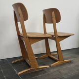 Set of 2 vintage casala chairs