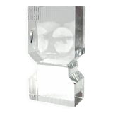 Sven Palmqvist, modern glass sculpture, Orrefors Sweden 1971