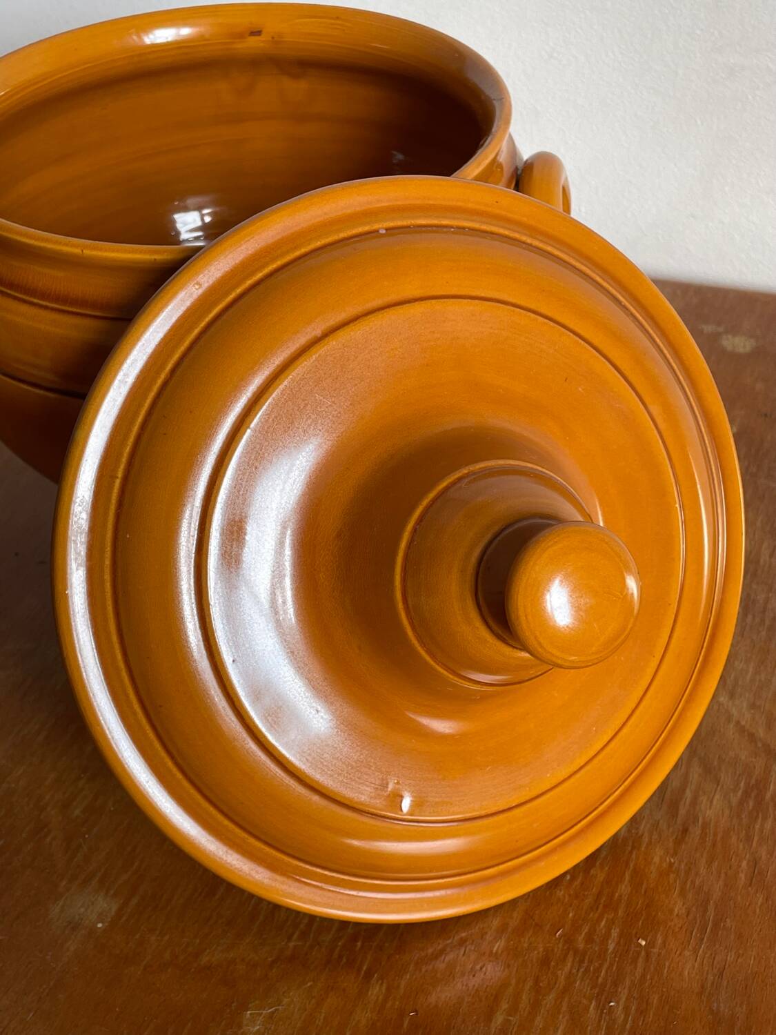 Ceramic soup tureen from Biot pottery