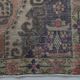 Vintage multicoloured Turkish rug with floral medallion, 125 × 213 cm