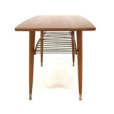 Scandinavian teak coffee table, Sweden, 1950