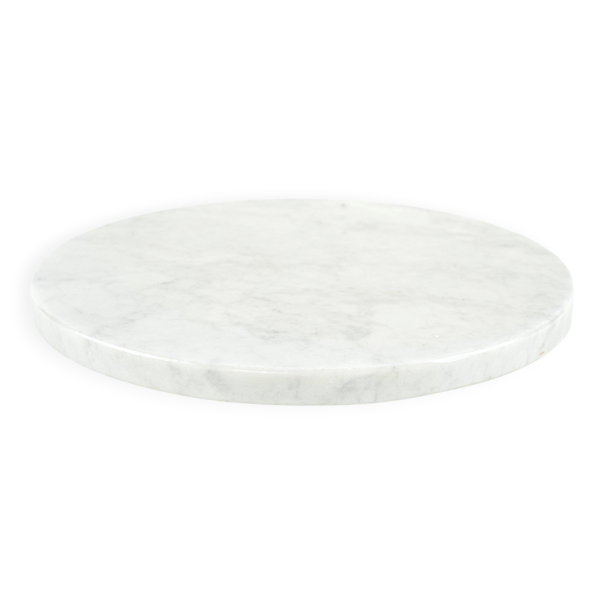 Marble platter with modernist Bauhaus-inspired form, Europe, 1970s