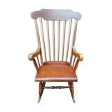 Wooden rocking chair