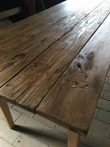 Old campaign table in the early 20th century